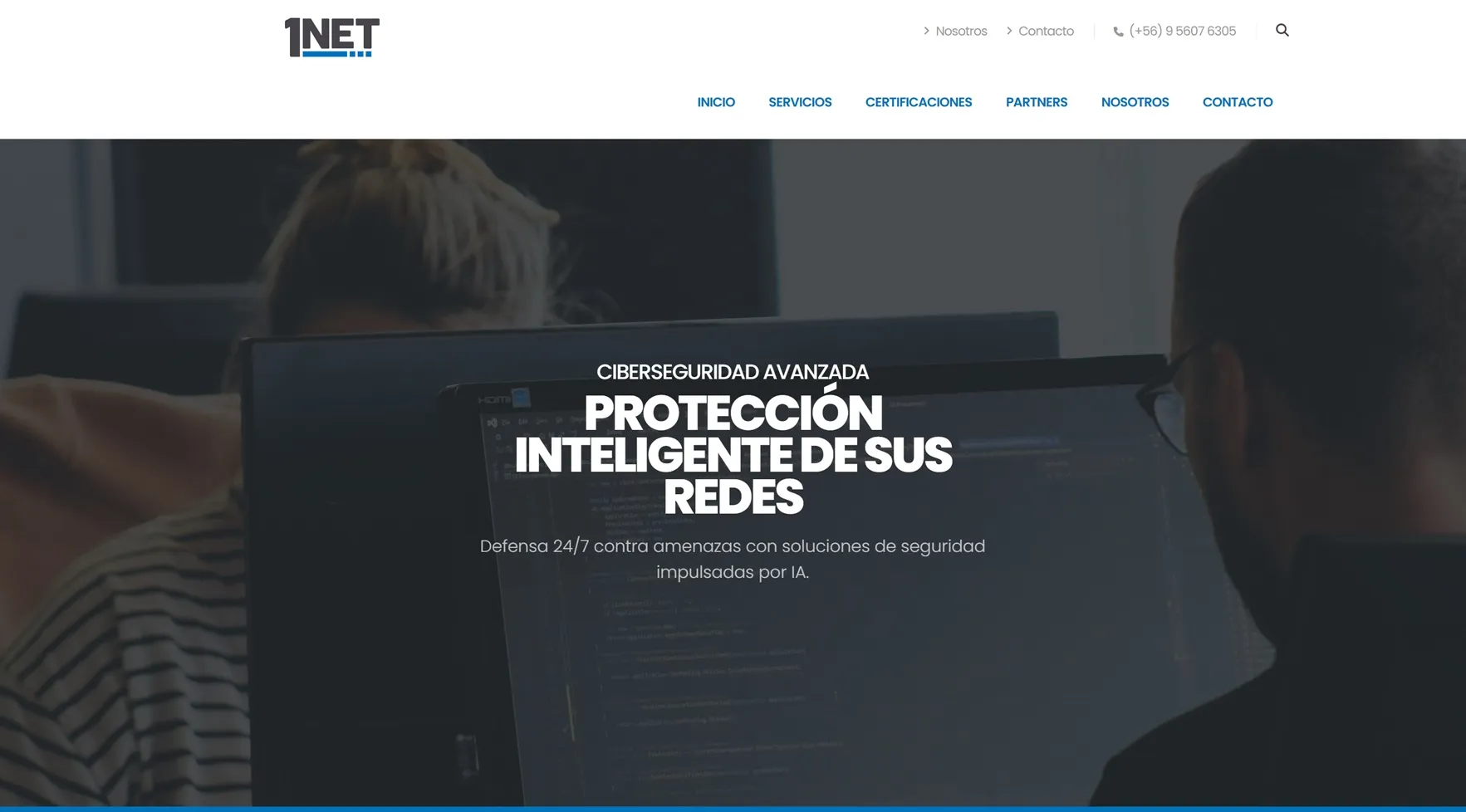 Ejemplo de sitio de empresa 1NET